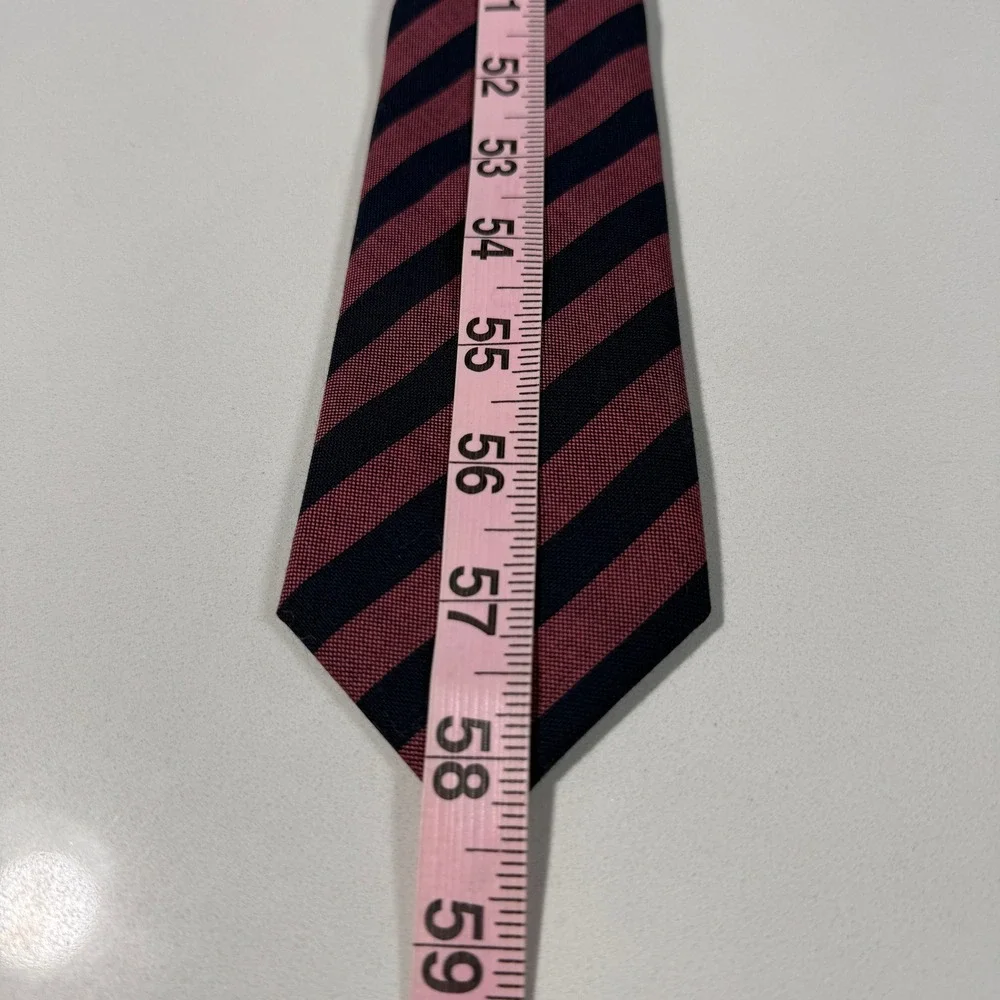 Vintage Gitman Bros for Neiman Marcus Striped 100% Cashmere Tie - Made‎ In USA